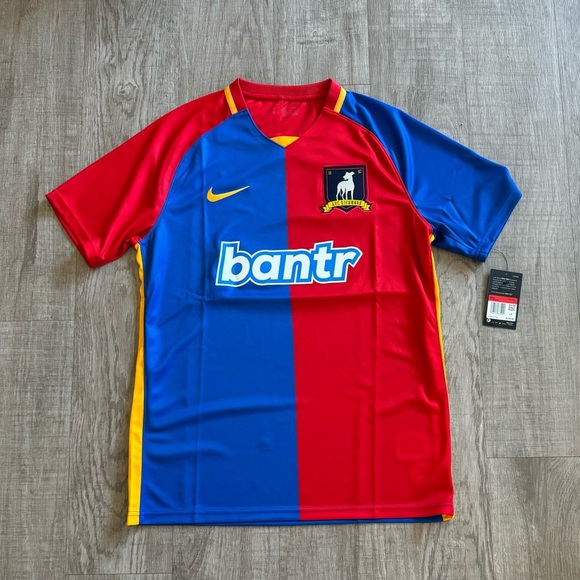 NWT Block Core Nike Dry Fit Exclusive Ted Lasso A.F.C. Richmond Jersey Size L - Picture 2 of 8